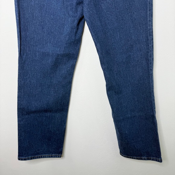 NWT Abercrombie 90s Straight Ultra High Rise Jeans 27 Short Dark Wash Denim - Picture 5 of 13